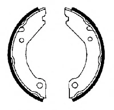 Комплект тормозных колодок, стояночная тормозная система FTE купить