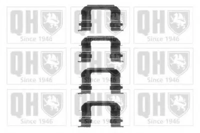 Комплектующие, колодки дискового тормоза QUINTON HAZELL купить