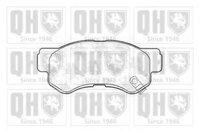 Комплект тормозных колодок, дисковый тормоз QUINTON HAZELL купить