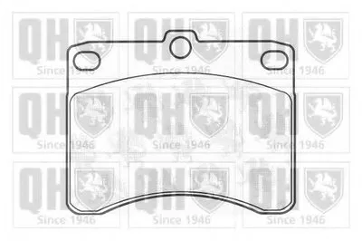 Комплект тормозных колодок, дисковый тормоз QUINTON HAZELL купить