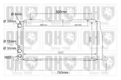Радиатор, охлаждение двигателя QUINTON HAZELL купить