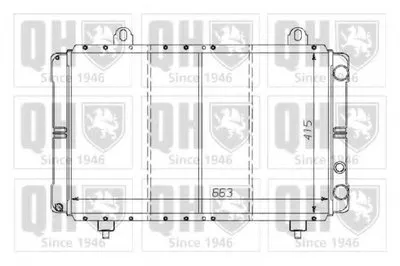 Радиатор, охлаждение двигателя QUINTON HAZELL купить