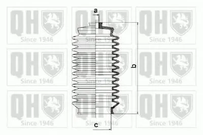 Комплект пылника, рулевое управление QUINTON HAZELL купить