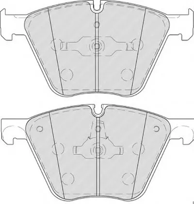 Комплект тормозных колодок, дисковый тормоз PREMIER FERODO купить