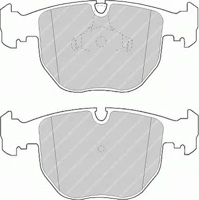 Комплект тормозных колодок, дисковый тормоз PREMIER FERODO купить