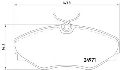 Комплект тормозных колодок, дисковый тормоз MINTEX купить
