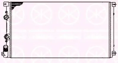 Радиатор, охлаждение двигателя KLOKKERHOLM купить