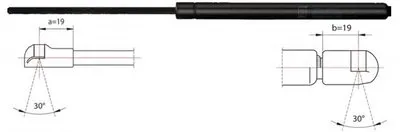 Газовая пружина, крышка багажник METZGER купить