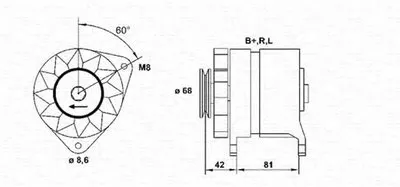 Генератор MAGNETI MARELLI купить
