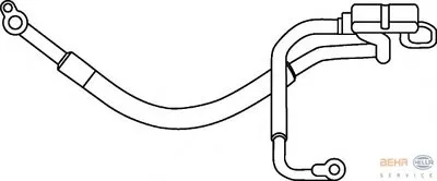 Трубопровод высокого давления, кондиционер BEHR HELLA SERVICE купить