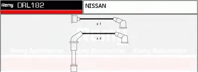 Комплект проводов зажигания Brand New REMY (Multiline) DELCO REMY купить