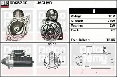 Стартер Remanufactured REMY (Light Duty) DELCO REMY купить