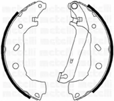 Комплект тормозных колодок METELLI купить