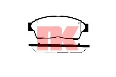 Комплект тормозных колодок, дисковый тормоз NK купить