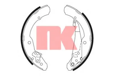 Комплект тормозных колодок NK купить