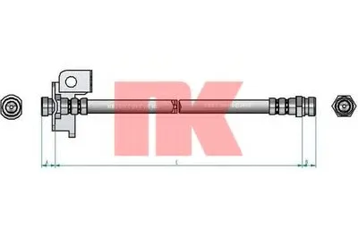 Тормозной шланг NK купить