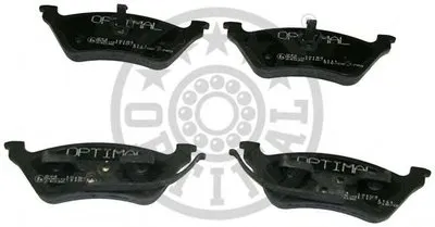 Комплект тормозных колодок, дисковый тормоз OPTIMAL купить