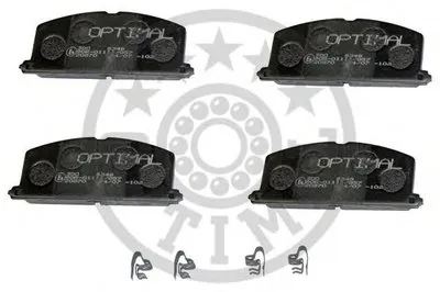 Комплект тормозных колодок, дисковый тормоз OPTIMAL купить