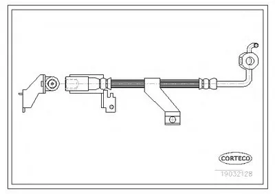 Тормозной шланг CORTECO купить