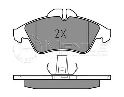 Комплект тормозных колодок, дисковый тормоз MEYLE купить
