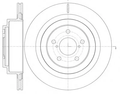 Тормозной диск REMSA купить