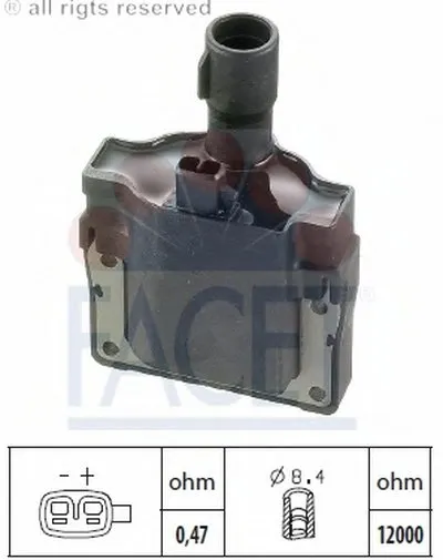 Катушка зажигания FACET купить