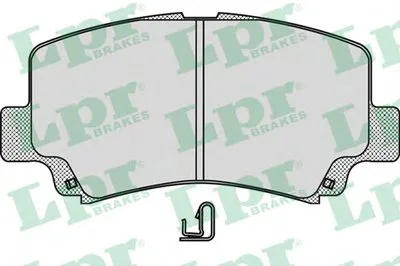 Комплект тормозных колодок, дисковый тормоз LPR купить