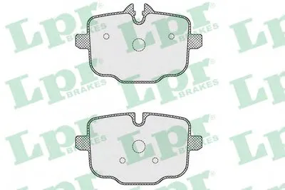 Комплект тормозных колодок, дисковый тормоз LPR купить