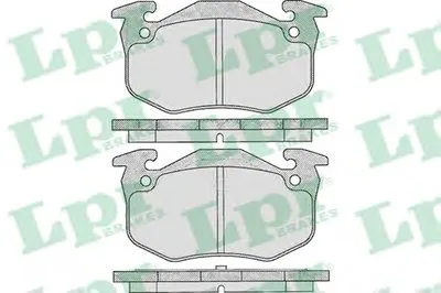 Комплект тормозных колодок, дисковый тормоз LPR купить
