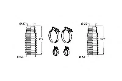 Комплект пылника, рулевое управление OCAP купить