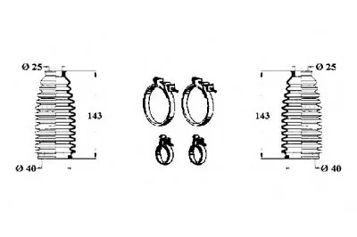 Комплект пылника, рулевое управление OCAP купить