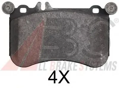 Комплект тормозных колодок, дисковый тормоз