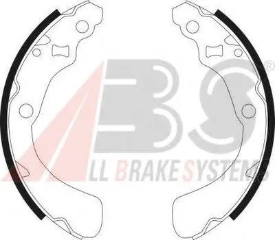 Комплект тормозных колодок A.B.S. купить
