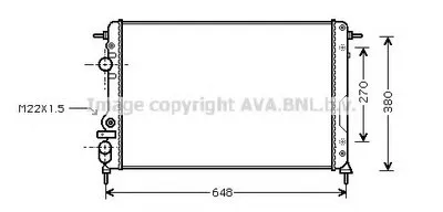 Радиатор, охлаждение двигателя