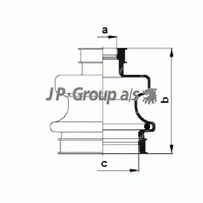Комплект пылника, приводной вал QH JP GROUP купить