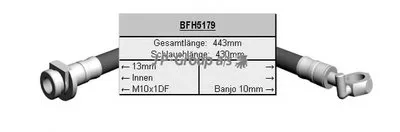 Тормозной шланг QH JP GROUP купить