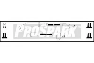 Комплект проводов зажигания ProSpark STANDARD купить