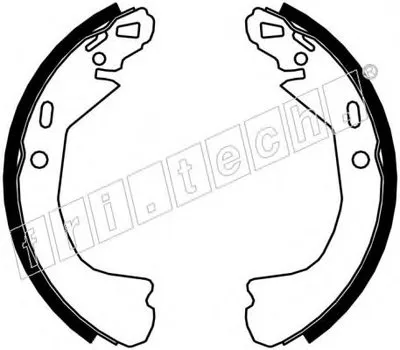 Комплект тормозных колодок fri.tech. купить