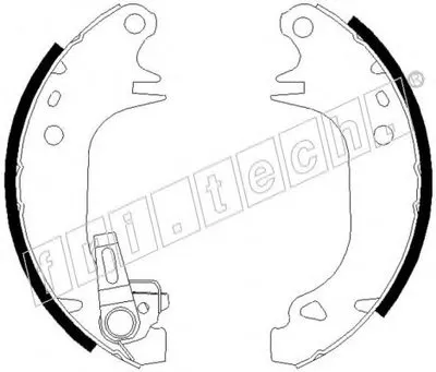 Комплект тормозных колодок fri.tech. купить