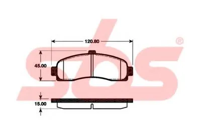 Комплект тормозных колодок, дисковый тормоз sbs купить