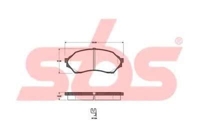 Комплект тормозных колодок, дисковый тормоз sbs купить