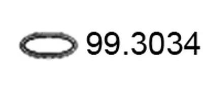 Уплотнительное кольцо, труба выхлопного газа ASSO купить