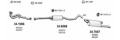 Система выпуска ОГ ASSO купить