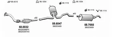 Система выпуска ОГ ASSO купить