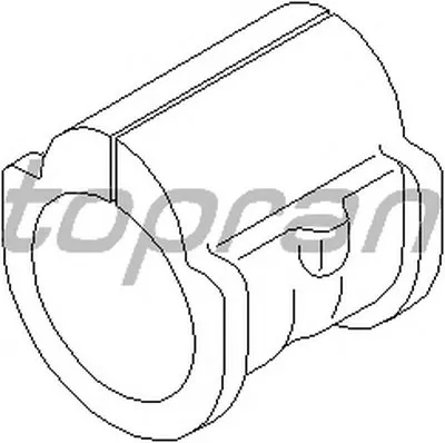 Опора, стабилизатор TOPRAN купить