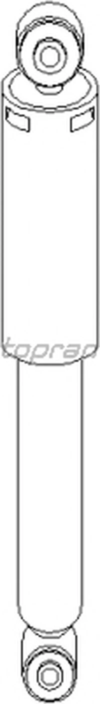 Амортизатор TOPRAN купить