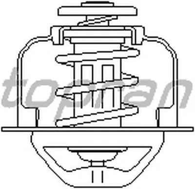 Термостат, охлаждающая жидкость TOPRAN купить