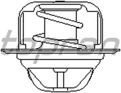 Термостат, охлаждающая жидкость TOPRAN купить