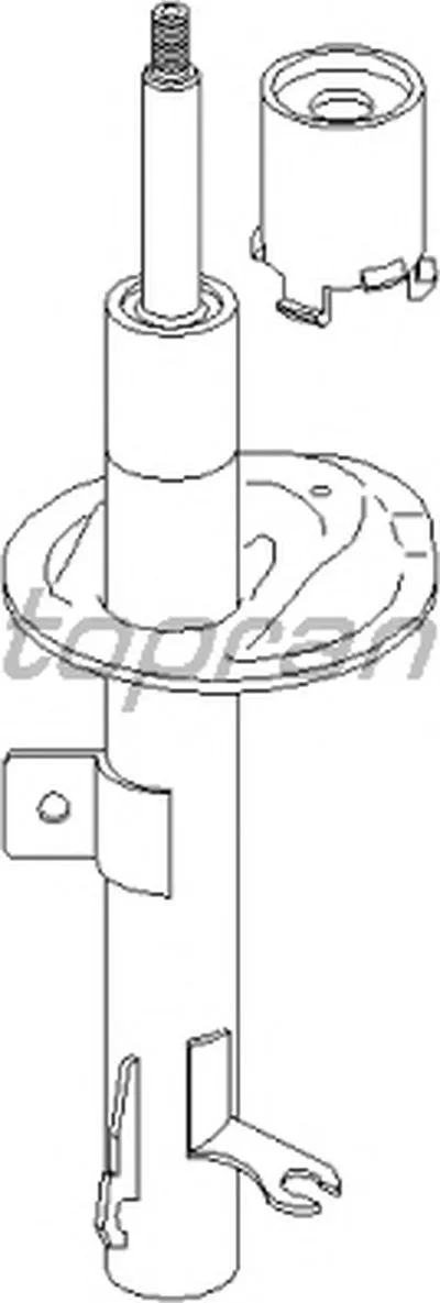 Амортизатор TOPRAN купить