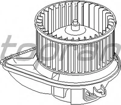 Электродвигатель, вентиляция салона TOPRAN купить
